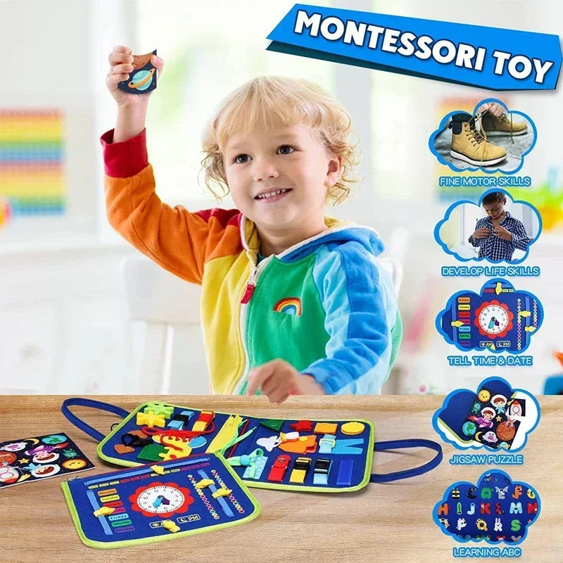 TinyNest Montessori Busy Book
