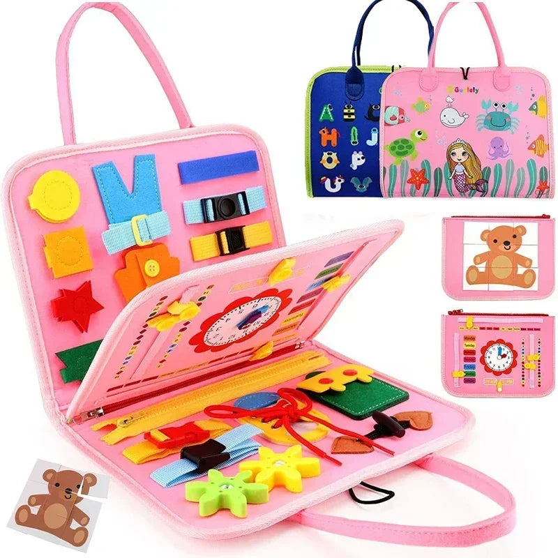 TinyNest Montessori Busy Book